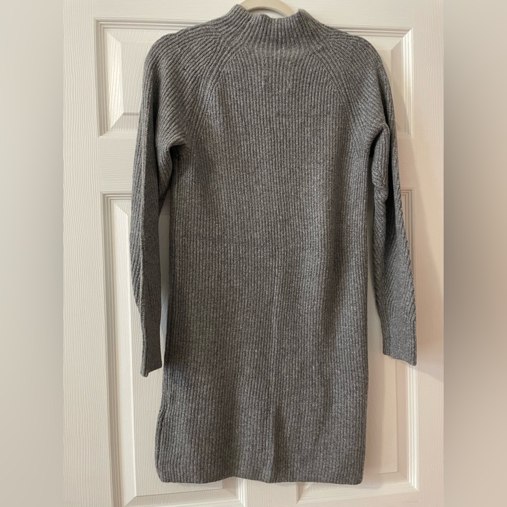 Abercrombie Gray Knit Sweater Dress - Picture 2 of 4
